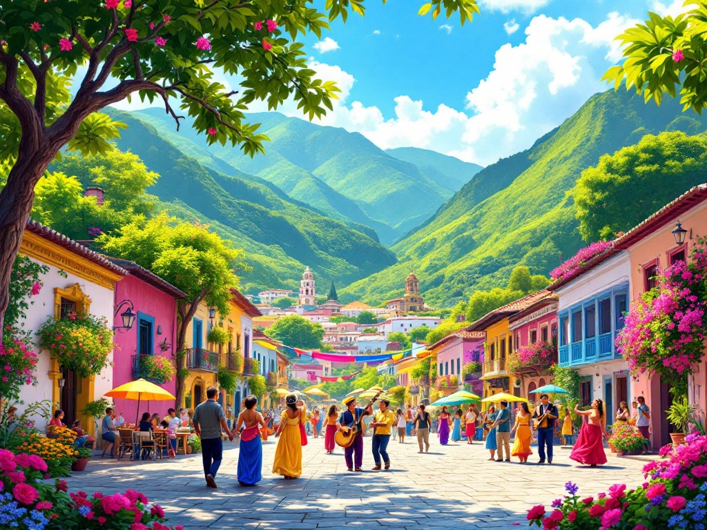 Colombia tourism landscape